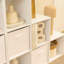 12 Cube Bookcase Ladder Storage Unit - Two 6 Cube Units - Basket-358725192-346235975