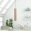Luminaire suspendu à cylindre simple 1 lumière Chambery-807336856