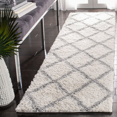 Lamoreaux Shag Performance Geometric Rug