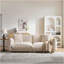 Canapé 3 places polyvalent beige facile à agencer à n'importe quel décor