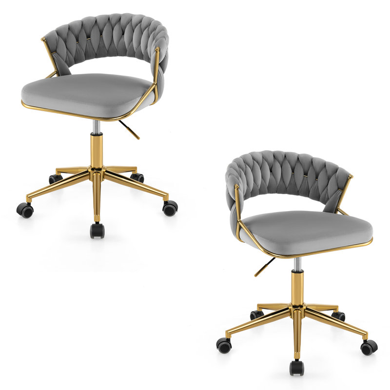 Betzaira Office Chair, Grey