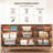63"W Wood 9 - Drawers Dresser-1530472984