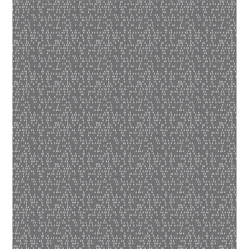 Twin Size Grey and White Geometric Microfiber Duvet Cover Set