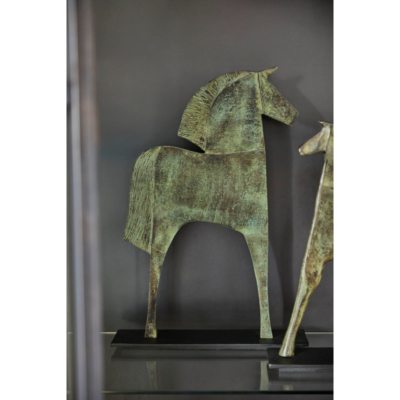 Etruscan 22.25" H Handmade Animals Figurine / Sculpture