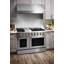 Cuisinière à double combustible de 48 po 6,7 pi cu