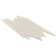 Dominion Thin Strip 11.81 in x 23.62 in Matte Limestone Look Porcelain Floor and Wall Mosaic Tile