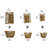 Evideco Wicker Decorative Basket