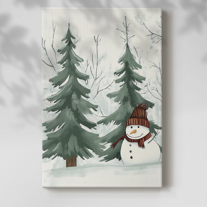 Art des Fêtes de Noël - Toile tendue avec châssis CMXV, H 60 po x l 40 po