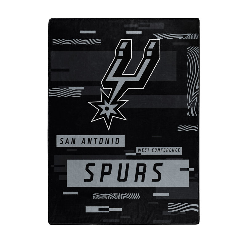 Throw Blanket, Black, San Antonio Spurs