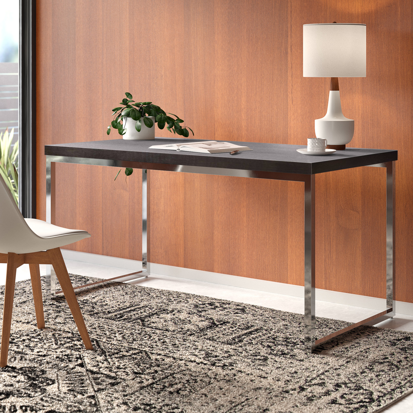Adil 59 " Writing Desk, Espresso