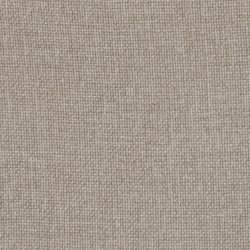 Causeuse rembourrée avec dossier en forme de canal beige