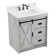 Jillian 30'' Single Bathroom Vanity with Engineered Stone Top