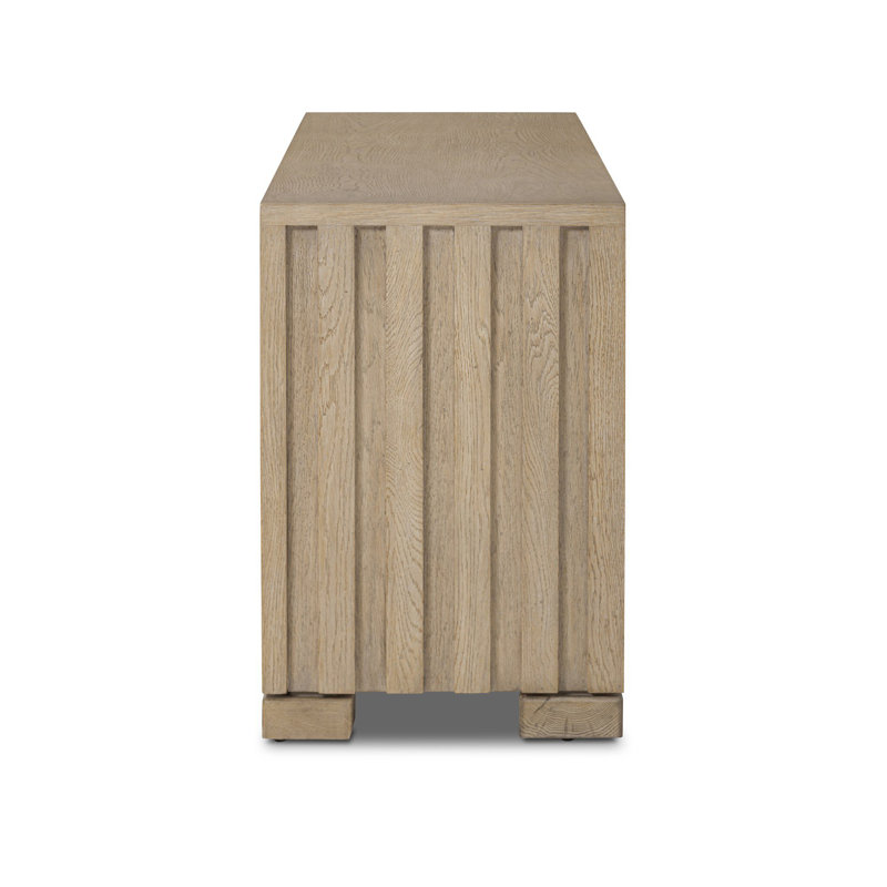 RAMOS MEDIA CONSOLE-BLEACHED OAK