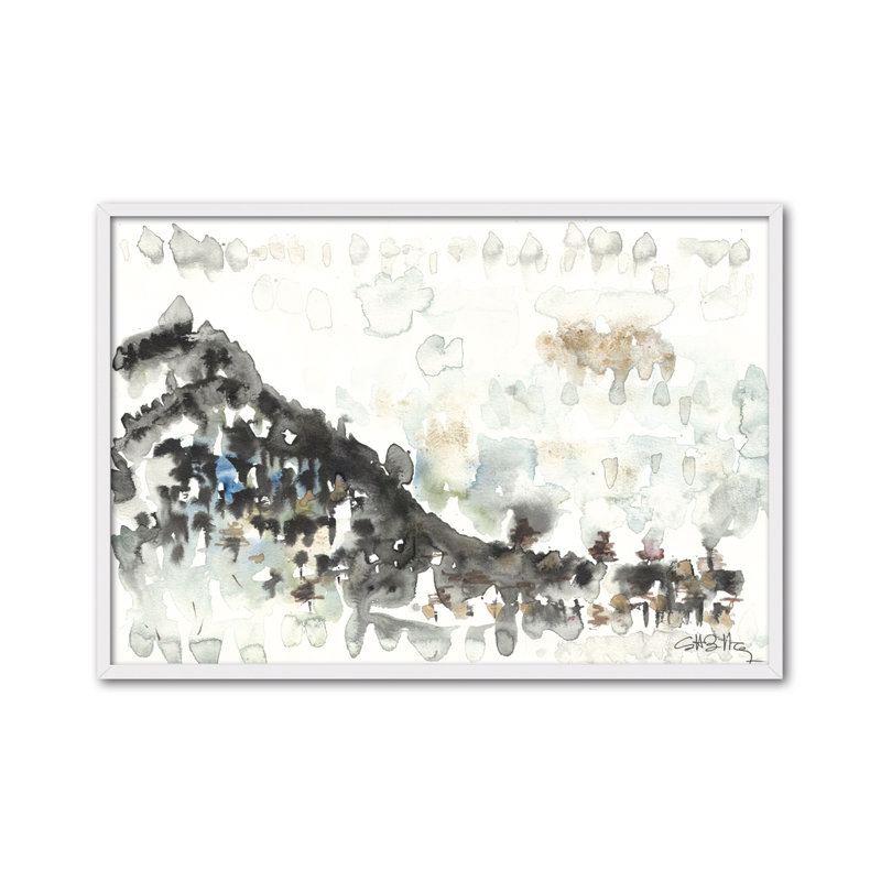 Adeje by Marta Castet-Bellocq - Single Picture Frame Painting, 42cm H x 62cm W x 3cm D