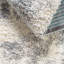 Tapis rond rond en polypropylène gris / ivoire / brun de 8 pi fabriqué à la machine-1297733442