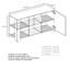 Antum 143cm Sideboard-171605552