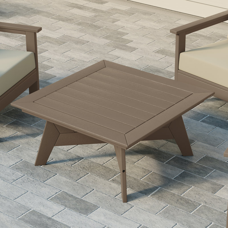 Table de conversation 37 po, Marron foncé