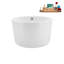 1043.9mm x 1043.9mm Soaking Acrylic Bathtub-35322506