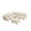 Canapé modulaire moderne, canapé convertible 6 places-1831350674