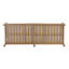Canapé d'extérieur en bois d'acacia Cordell Modern Coastal