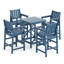Tabouret de bar 5 pièces Monticello-132714286