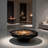 Irregular-shaped mosaic coffee table