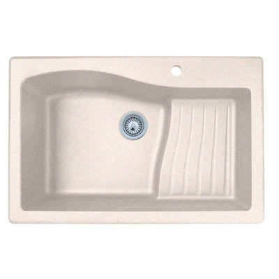 33'' L Single Bowl Granite Kitchen Sink