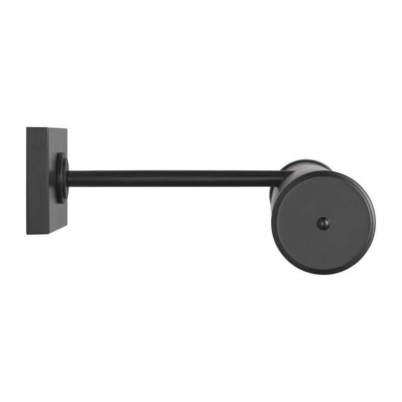 Ellen Degeneres Azer 2 Light Bathroom Bedroom Wall Fixture With Shade, 3.625" H x 18" W x 9.25" D, Aged Iron