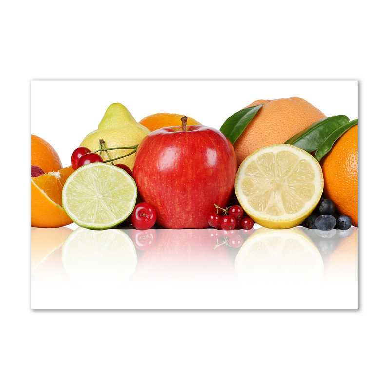 Colourful Fruits - Wrapped Canvas Print