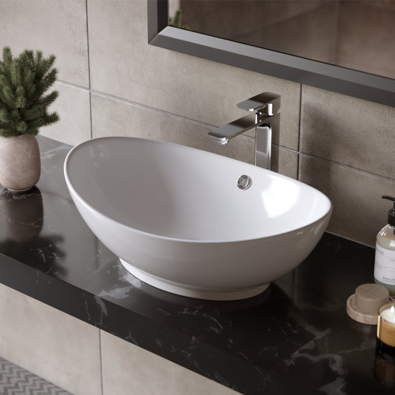 Single-handle Bathroom Faucet with Drain Assembly, Chrome