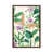 Classic Brown Wood Floater Framed