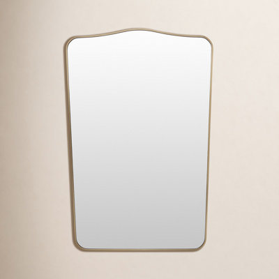 Bellona Aluminum Arch Wall Mirror