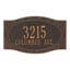 Plaque d'adresse murale sur 2 lignes Frond-1197746860-1197746902