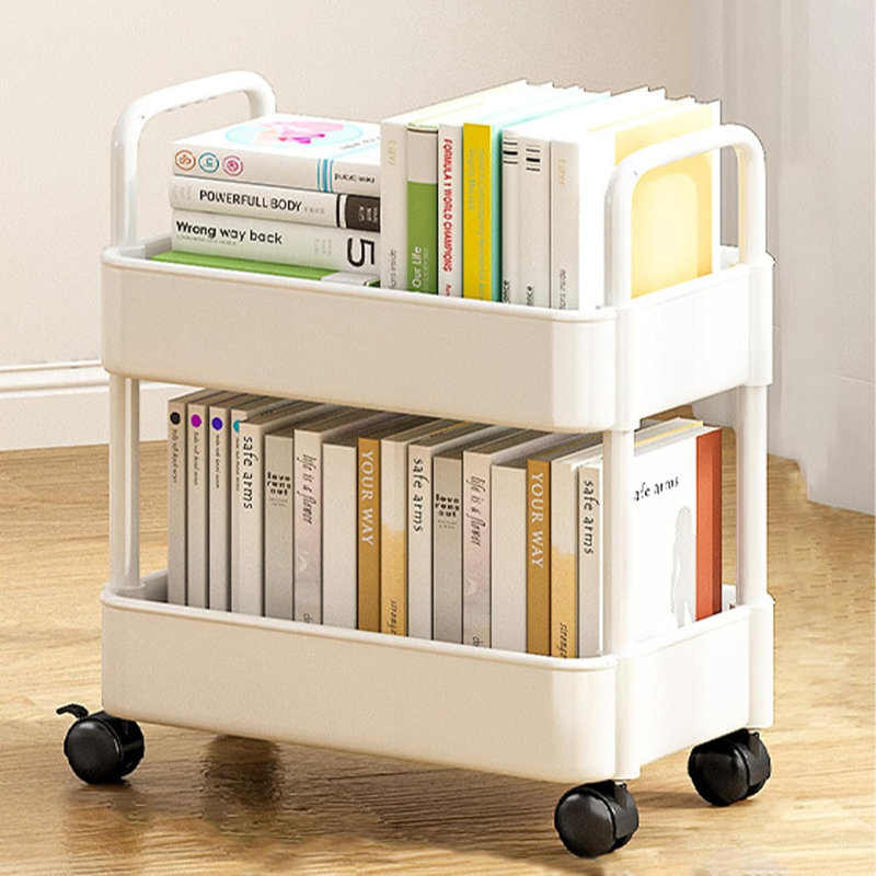 43.5cm H x 37cm W Utility Cart, White
