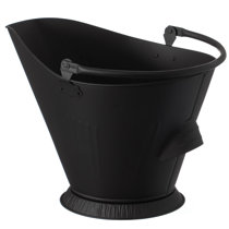 BREKX Copper Galvanized Tub For Indoor Firewood Storage Rack Log Holder - 25Q For Sale Online