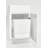 Rev-A-Shelf 20 Quart Pull-Out Waste Container Trash Can, White