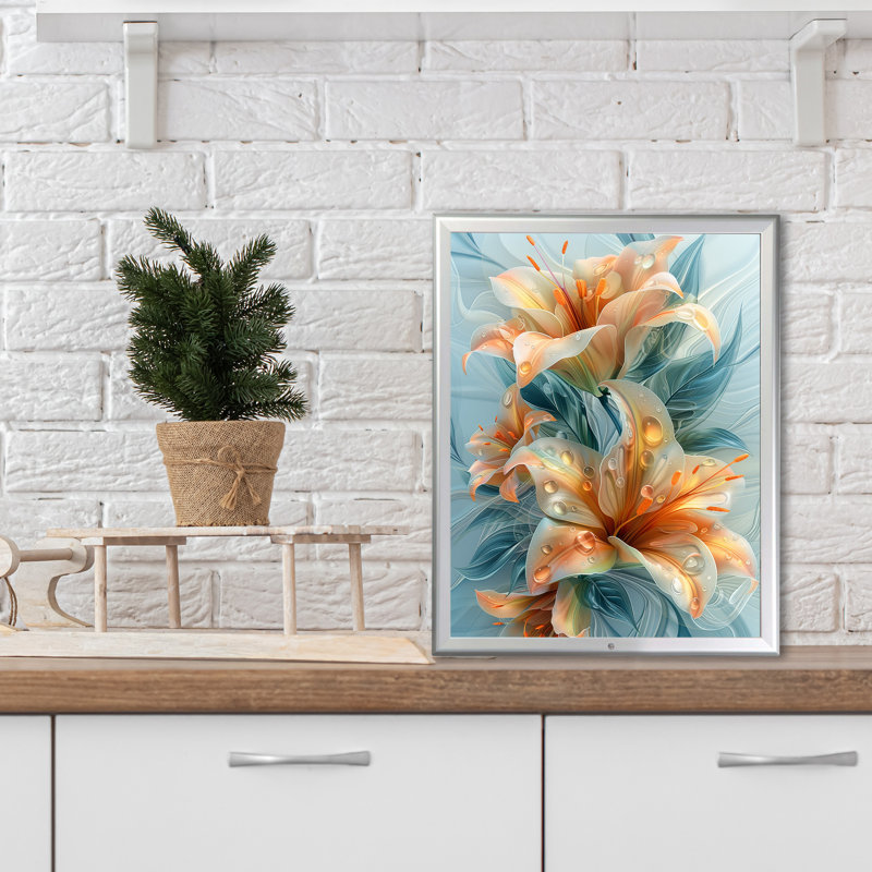 Cadre d'affiche verrouillable 22 po x 28 po M&T Affiche | Porte-photo mural en aluminium argenté à chargement frontal avec clé | Housse antireflet pour une présentation sécuritaire dans les bureaux, la vente au détail et les restaurants