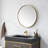 Kaliea Metal Flat Wall Mirror-50402111-50402109