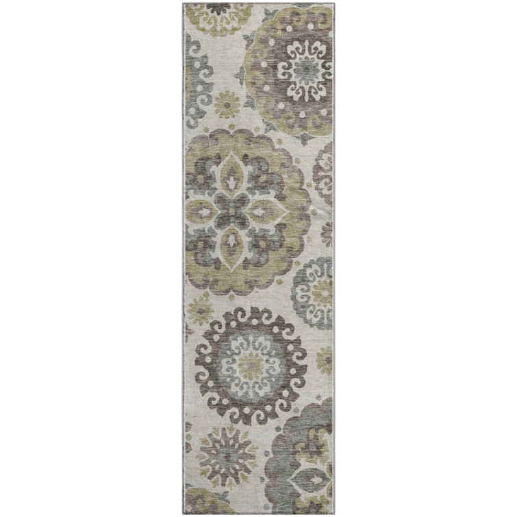 Premium Machine Washable Prisco Beige Rug