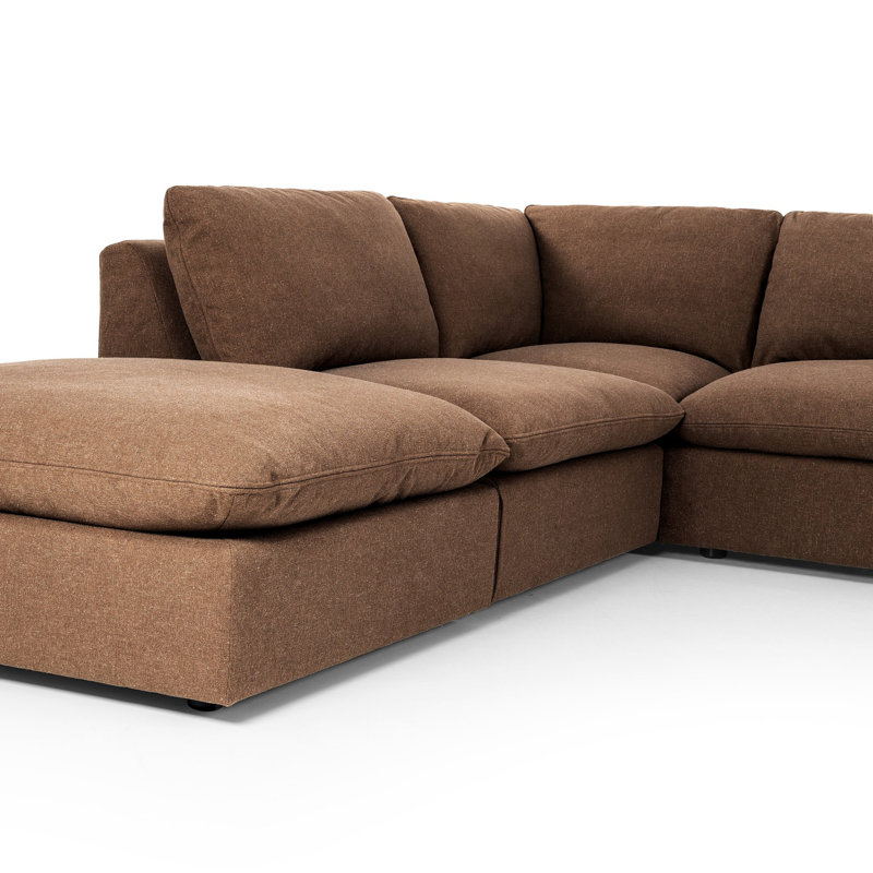 Ingel Sectional, Antwerp Cafe Linen Blend, Left Hand Facing