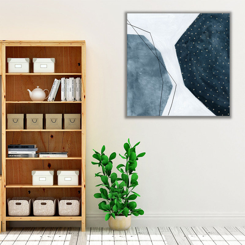 Adjacent Abstraction II - reproduction d'art sur toile, H 40 po x l 40 po