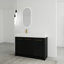 Meuble-lavabo autoportant de 48 po avec lavabo en résine et porte à fermeture douce