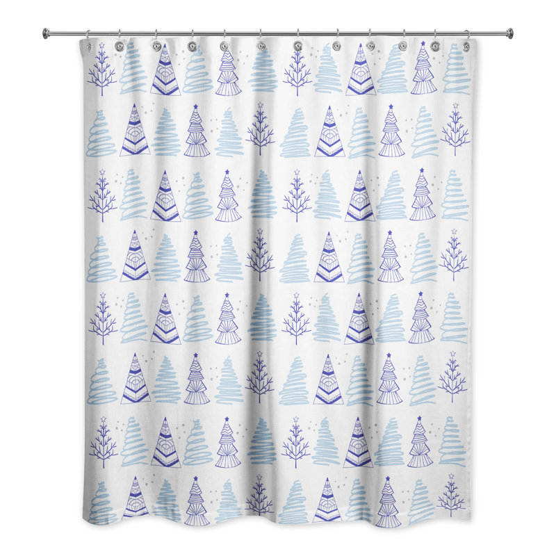Rideau de douche simple Dakodah