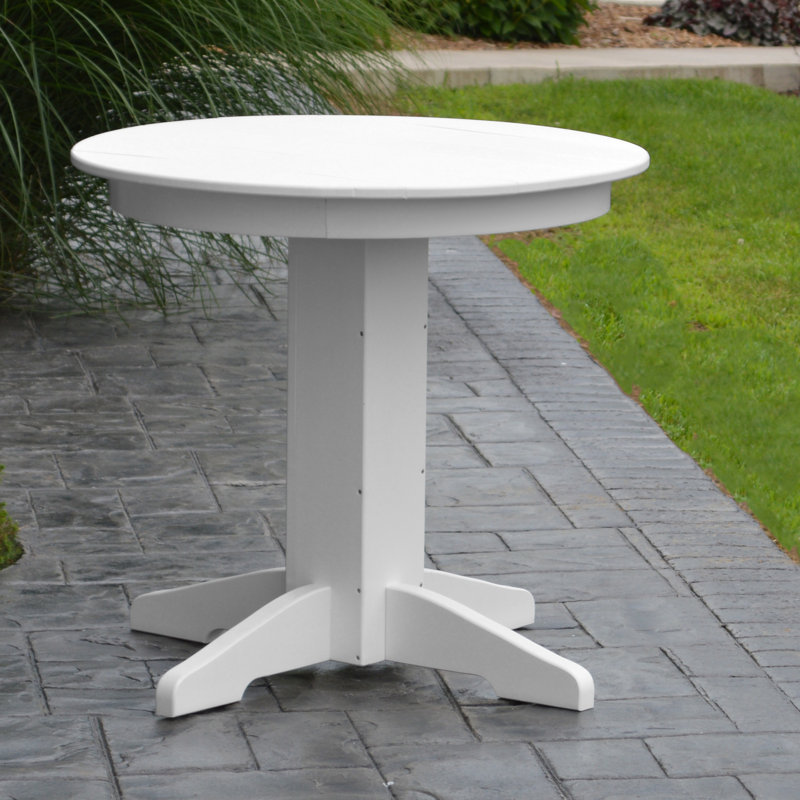 Table de salle à manger Bork, Blanc