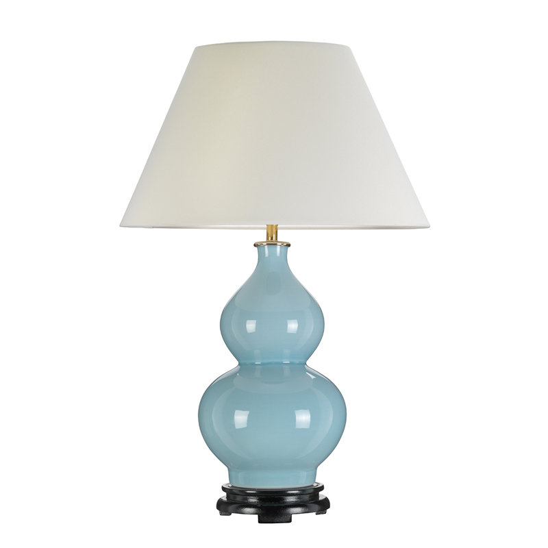 Eldredge Ceramic Table Lamp, Duck Egg Blue