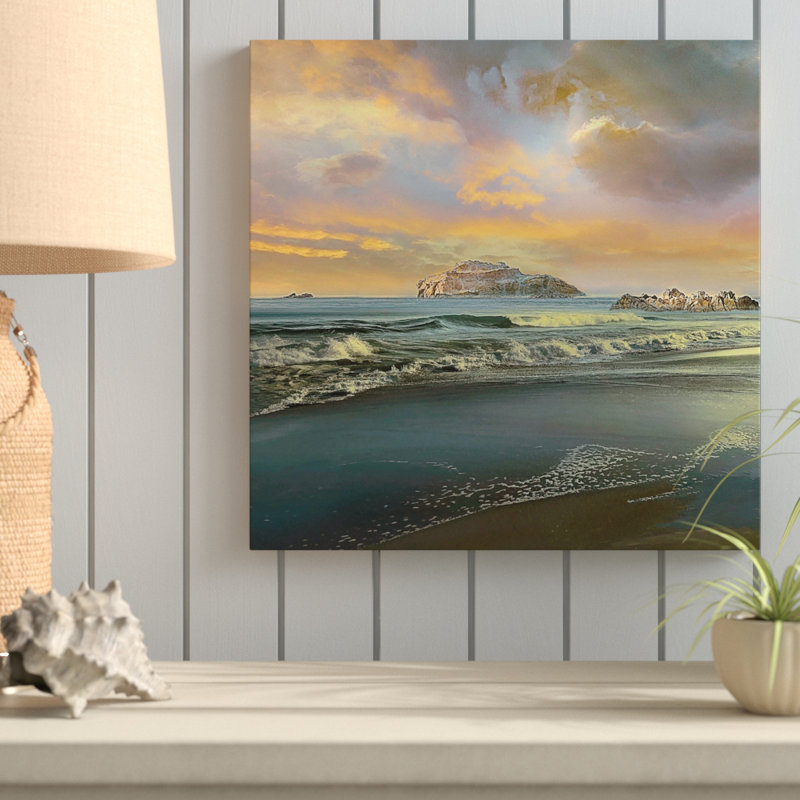«Day Break», reproduction, H 24 po x l 40 po x P 1,5 po, Toile tendue