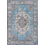 Tapis turquoise / gris Stilwell-1187693102