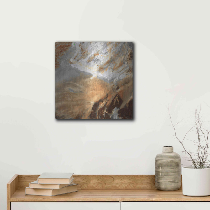 «Earth as Art Algérien Sahara» par Olga et Alexey Drozdov - reproduction d'art non encadrée, H 12 po x l 12 po x P 0,13 po
