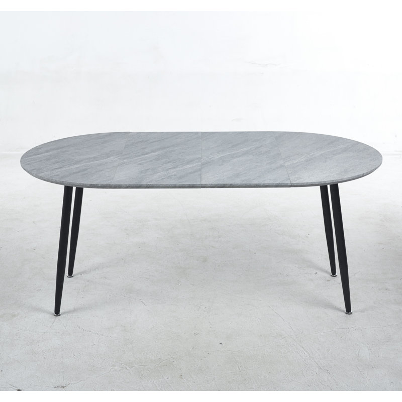 Extensible Table,DINING TABLE,OFFICE TABLE,COFFEE TABLE,Metal Leg,100/140/180X100x75cm