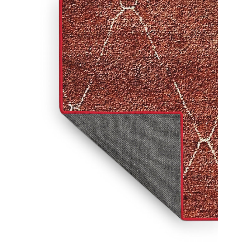 Tapis rouge Lower Vobster, Rectangle 7 pi x 10 pi
